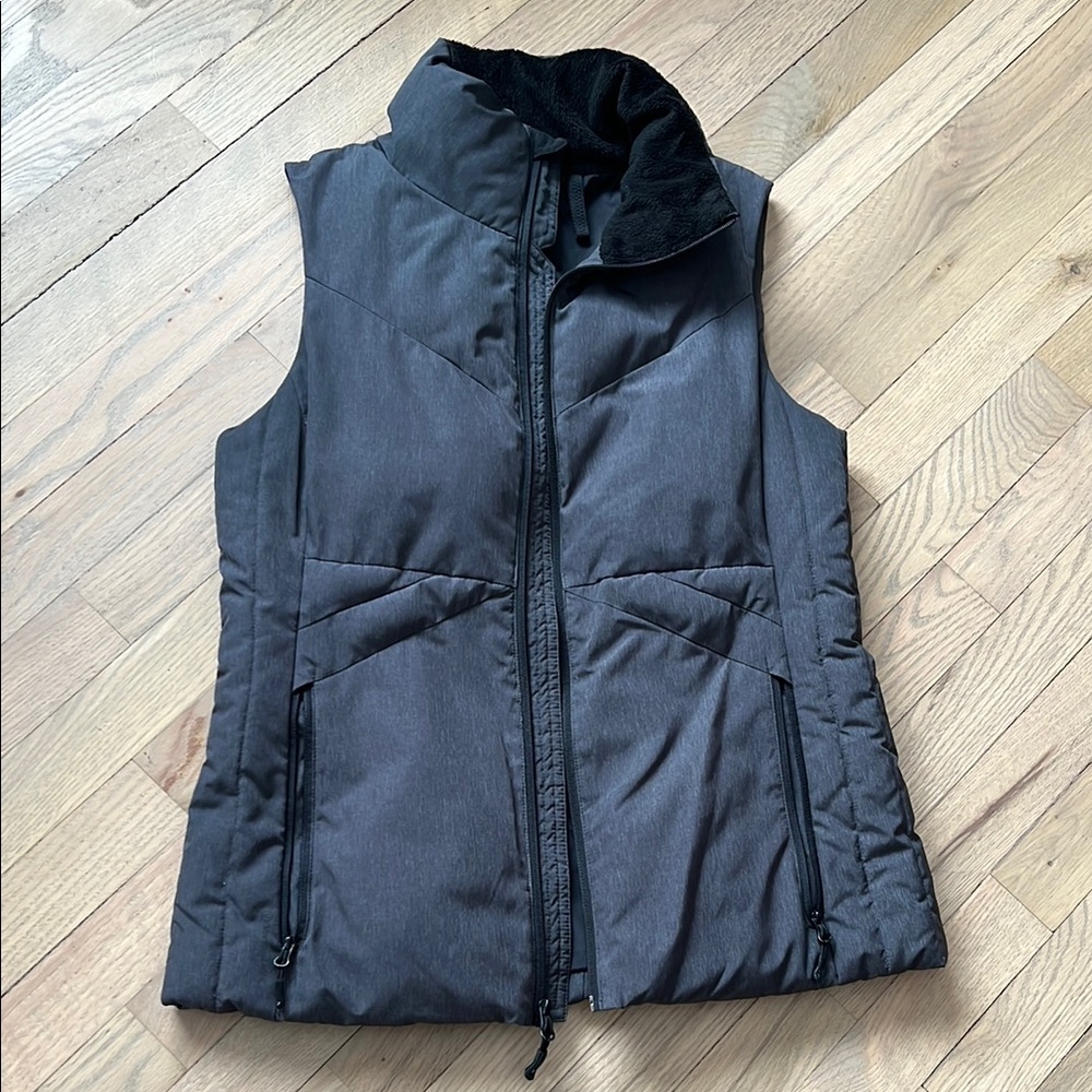 Champion Women's Dark Gray Puffer Vest
